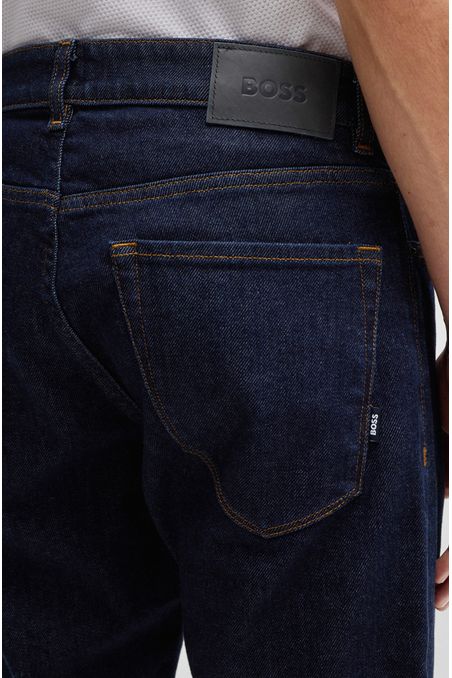 JEANS REGULAR FIT DENIM ELÁSTICO HOMBRE