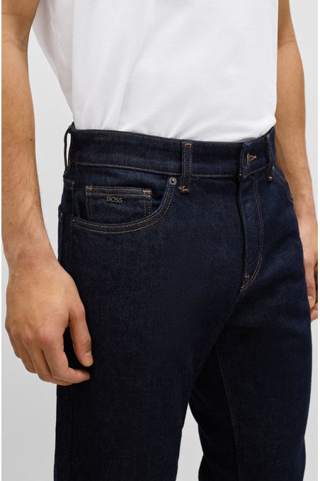JEANS REGULAR FIT DENIM ELÁSTICO HOMBRE
