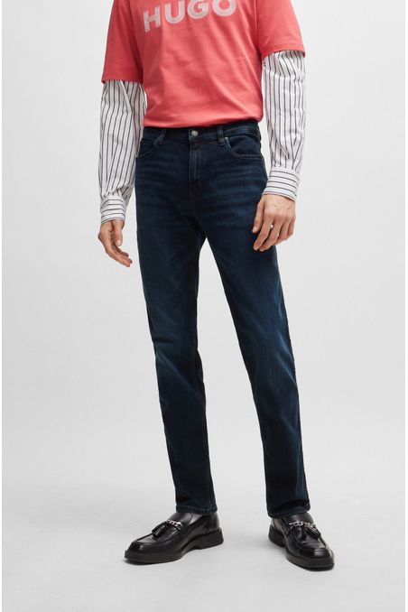 JEANS SLIM FIT DENIM ELÁSTICO HOMBRE
