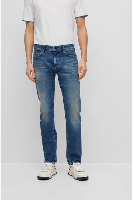 JEANS SLIM FIT DENIM ELÁSTICO HOMBRE