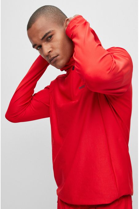 POLERÓN CON CAPUCHA REGULAR FIT HOMBRE
