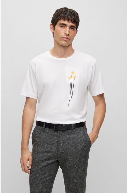 POLERA REGULAR FIT DE ALGODÓN HOMBRE