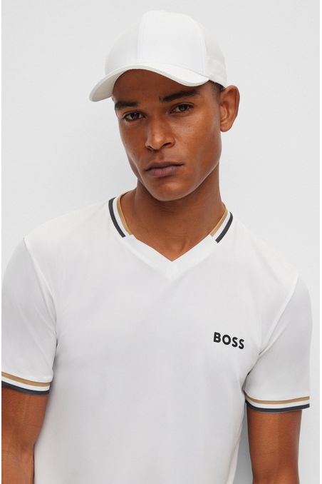 POLERA SLIM FIT BOSS X MATTEO BERRETTINI HOMBRE