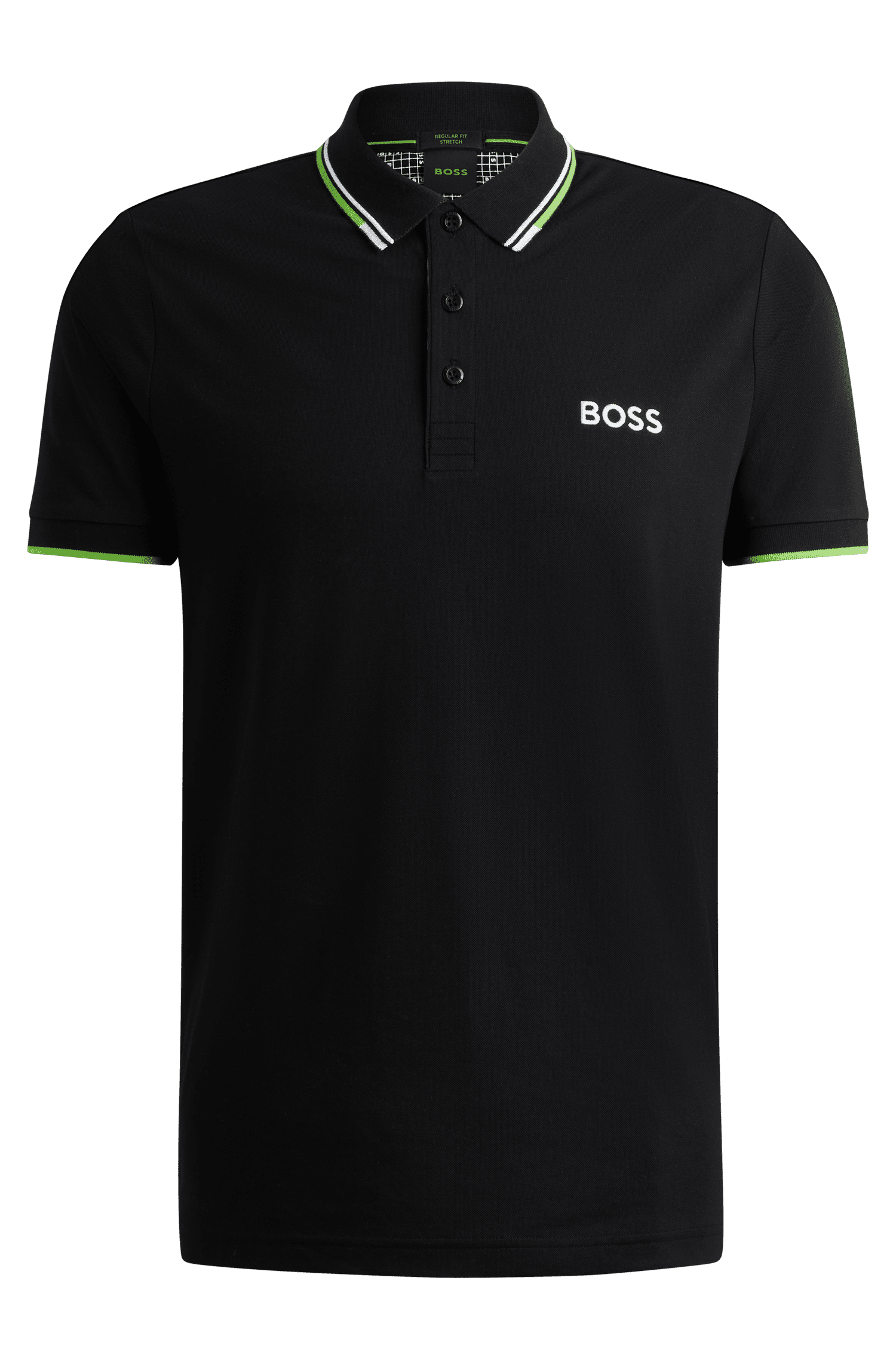 Polo Regular Fit De Algodon Con Logos Hombre BOSS HUGO BOSS Chile