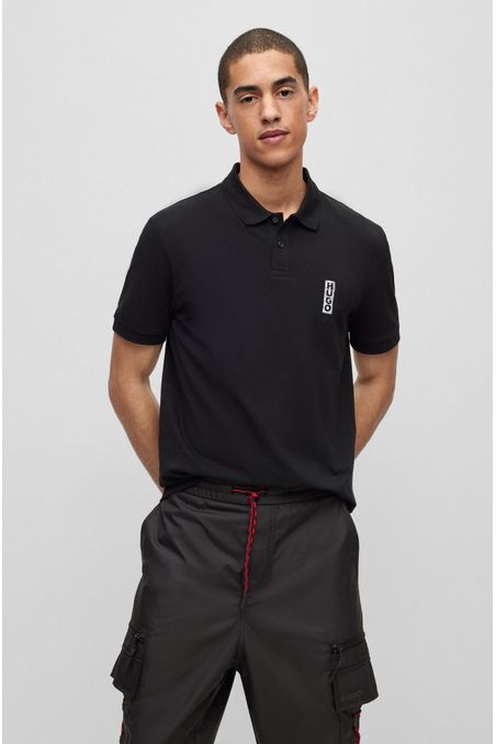POLO REGULAR FIT DE ALGODÓN CON LOGO HOMBRE