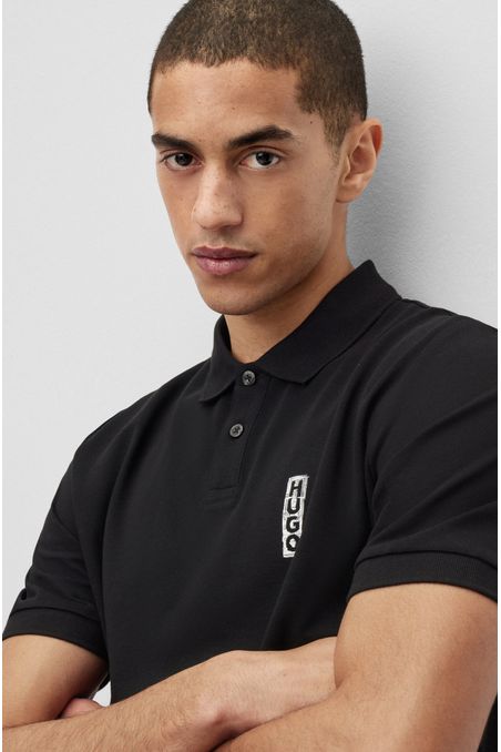 POLO REGULAR FIT DE ALGODÓN CON LOGO HOMBRE