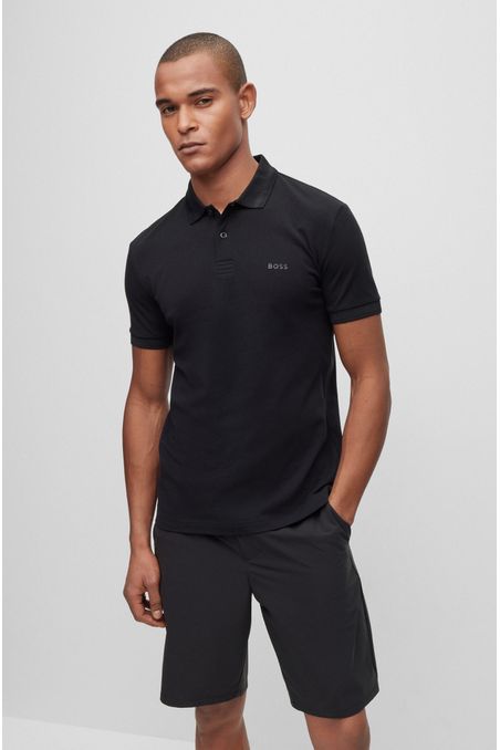 POLO REGULAR FIT DE ALGODÓN CON LOGO HOMBRE