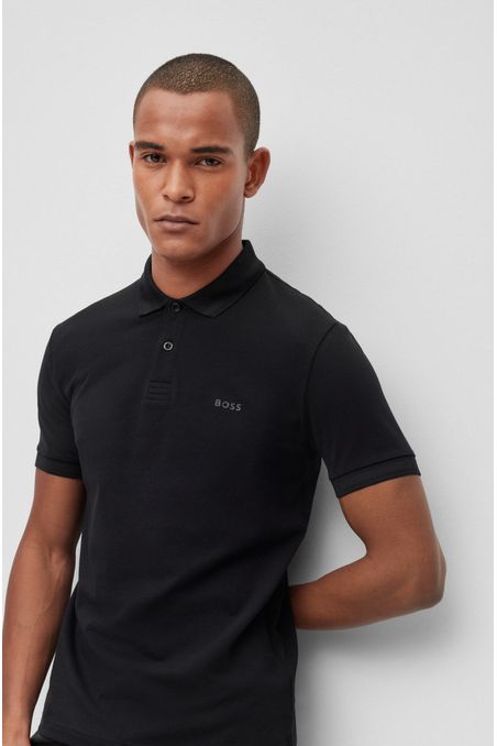 POLO REGULAR FIT DE ALGODÓN CON LOGO HOMBRE