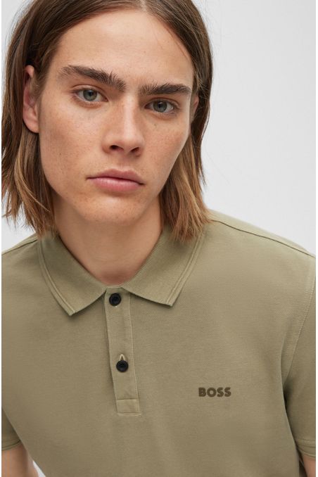 POLO SLIM FIT DE ALGODÓN HOMBRE