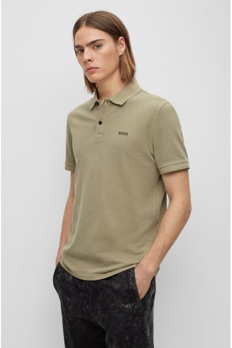 POLO SLIM FIT DE ALGODÓN HOMBRE
