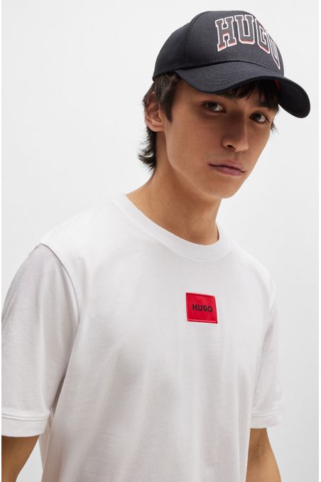 POLERA REGULAR FIT DE ALGODÓN CON LOGO HOMBRE
