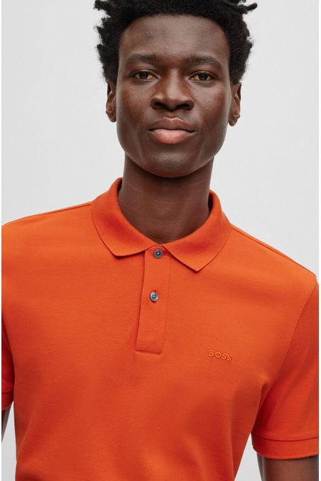 POLO REGULAR FIT DE ALGODÓN CON LOGO HOMBRE