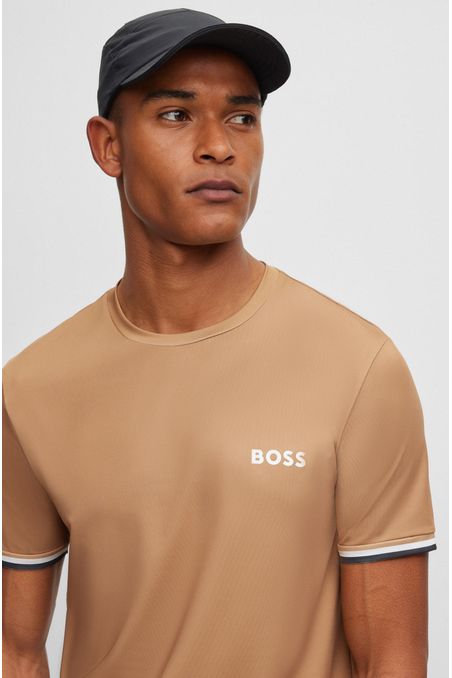 POLERA REGULAR FIT CUELLO REDONDO BOSS X MATTEO BERRETTINI HOMBRE