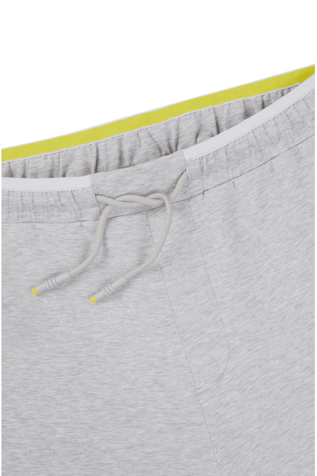 PANTALONES DE BUZO DE ALGODÓN CON DISEÑO LATERAL HOMBRE