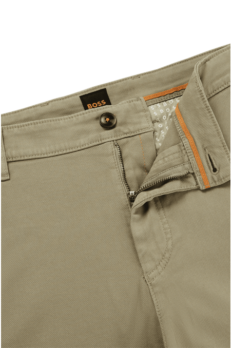 PANTALÓN REGULAR FIT DE ALGODÓN ELÁSTICO HOMBRE