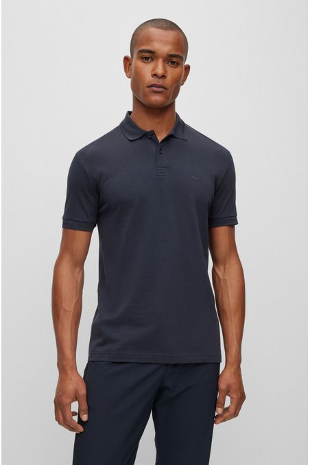 POLO REGULAR FIT DE ALGODÓN CON LOGO HOMBRE