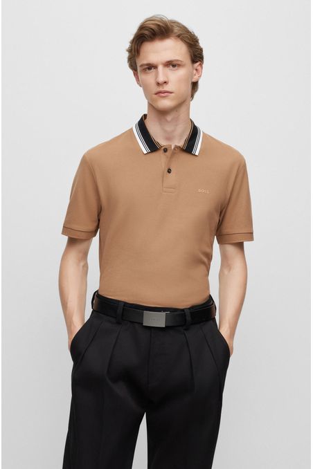 POLO SLIM FIT DE ALGODÓN HOMBRE