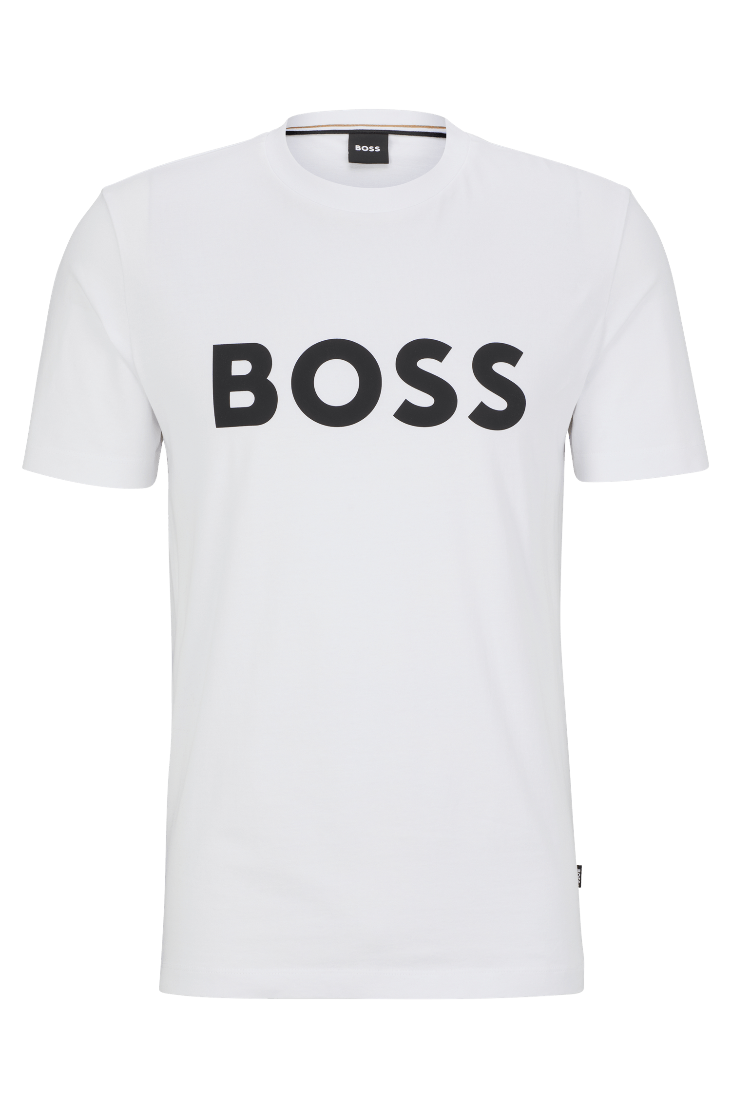 Polera De Algodon Con Logo Estampado Hombre BOSS HUGO BOSS Chile