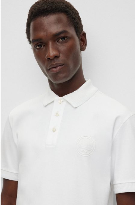 POLO SLIM FIT DE ALGODÓN PORSCHE X BOSS HOMBRE