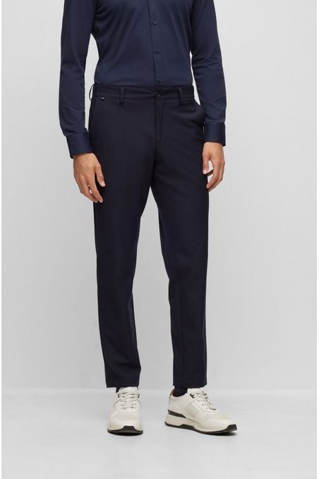 PANTALÓN SLIM FIT DE TEJIDO ELÁSTICO HOMBRE