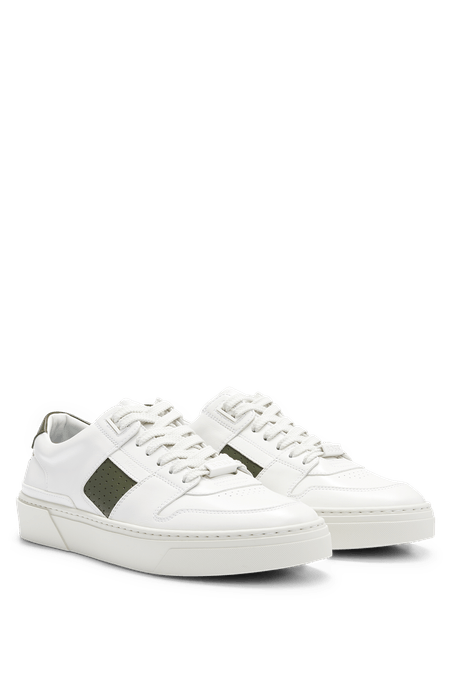 ZAPATILLAS EN PIEL HOMBRE