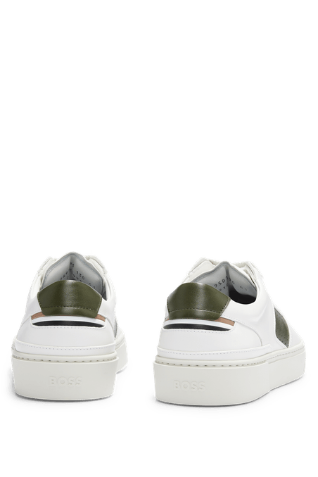 ZAPATILLAS EN PIEL HOMBRE