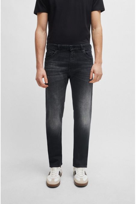 JEANS REGULAR FIT DE DENIM ITALIANO CON TACTO DE CASHMERE HOMBRE