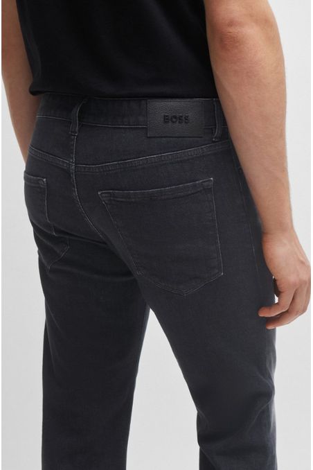 JEANS REGULAR FIT DE DENIM ITALIANO CON TACTO DE CASHMERE HOMBRE