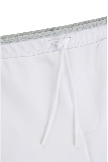 SHORTS REGULAR FIT DE ALGODÓN CON LOGO EN RELIEVE HOMBRE