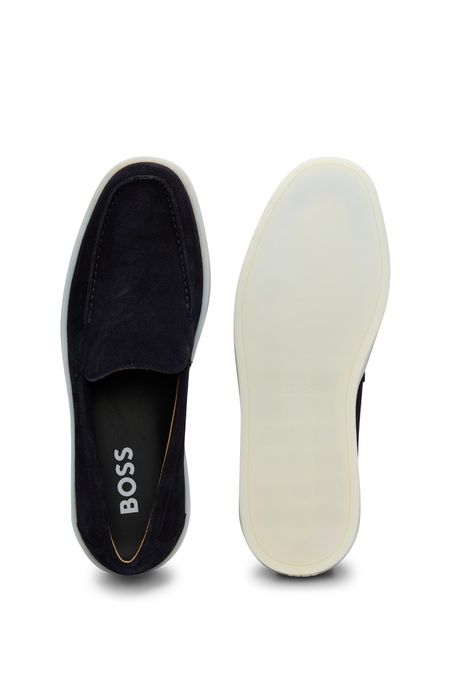 MOCASINES SLIP-ON CON LOGO GRABADO HOMBRE