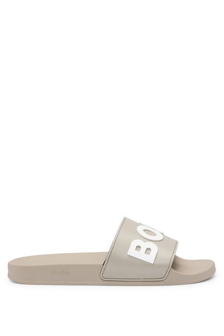 SANDALIAS CON LOGO EN RELIEVE HOMBRE