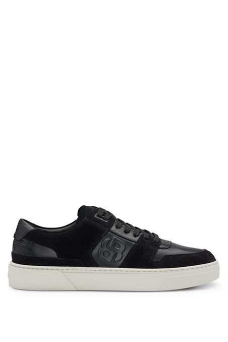 ZAPATILLAS DE PIEL CON MONOGRAMA DOBLE HOMBRE