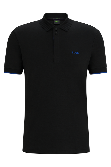 POLO SLIM FIT DE ALGODÓN CON LOGOS HOMBRE