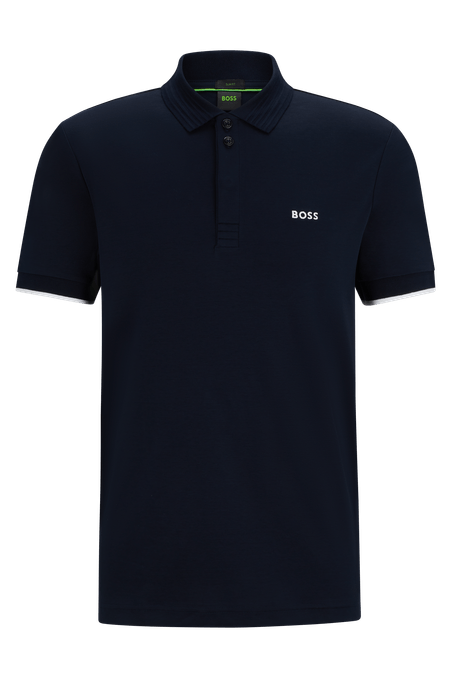 POLO SLIM FIT DE ALGODÓN CON LOGOS HOMBRE