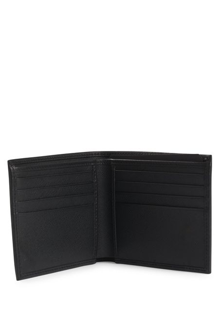 BILLETERA DE PIEL CON MONOGRAMA DOUBLE B HOMBRE