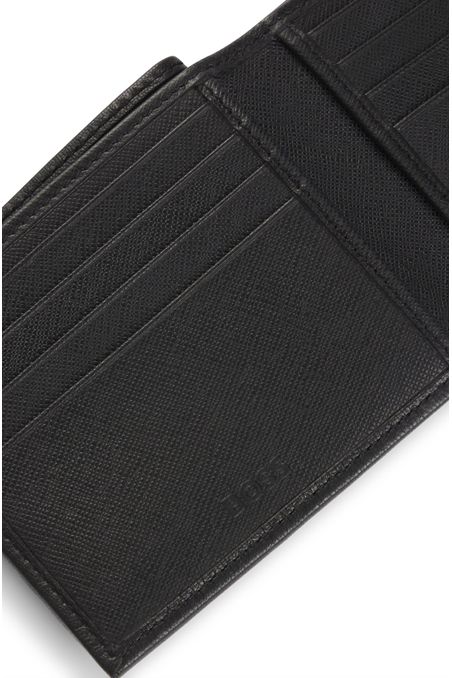 BILLETERA DE PIEL CON MONOGRAMA DOUBLE B HOMBRE