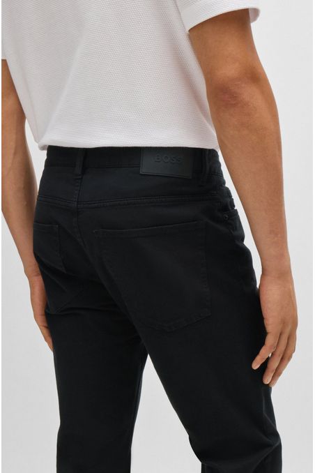 JEANS DELAWARE EN TEJIDO DE GABARDINA DE ALGODÓN ELÁSTICO HOMBRE