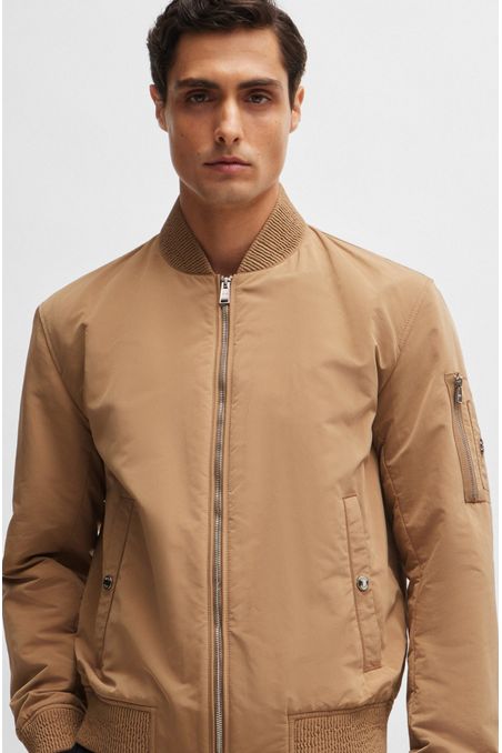 PARKA REGULAR FIT REPELENTE AL AGUA CHAMARRA HOMBRE