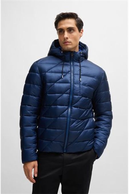 PARKA RESISTENTE AL AGUA CON MONOGRAMA DOBLE B HOMBRE