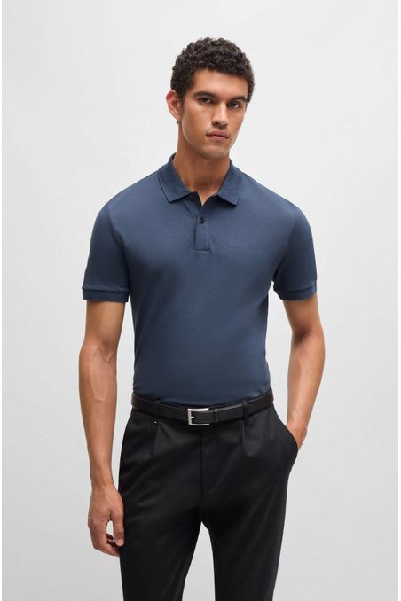 POLO REGULAR FIT DE ALGODÓN CON LOGO BORDADO HOMBRE