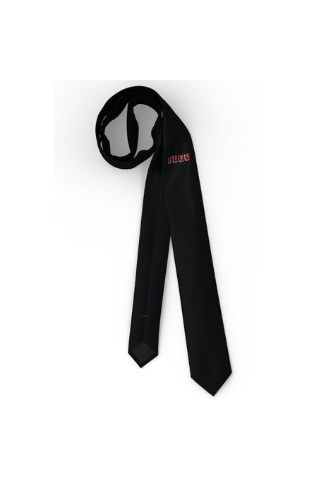 CORBATA DE SEDA CON LOGO HOMBRE