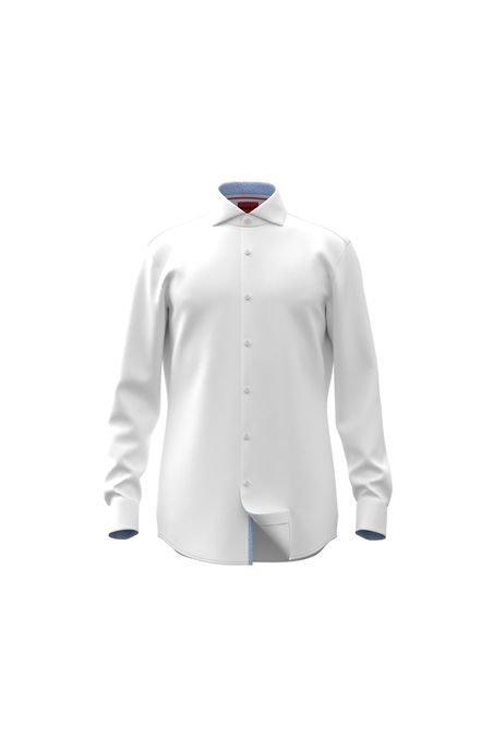 CAMISA DE ALGODÓN CON BOTONES HOMBRE