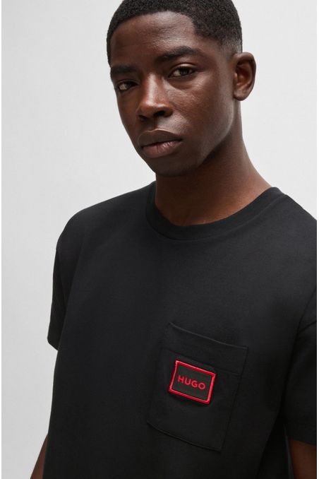 PIJAMA CORTO REGULAR FIT DE ALGODÓN ELÁSTICO CON DETALLES DE LOGOS HOMBRE