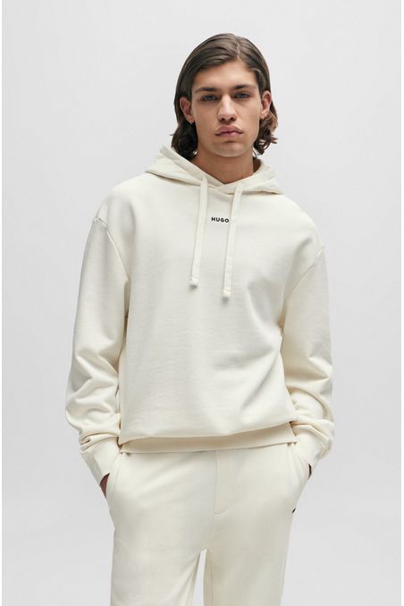 POLERÓN CON CAPUCHA CON LOGO ESTAMPADO HOMBRE
