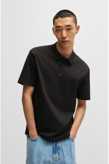 POLO REGULAR FIT DE ALGODÓN INTERLOCK CON LOGO HOMBRE