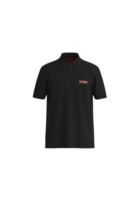 POLO REGULAR FIT DE PIQUÉ DE ALGODÓN CON LOGO ESTAMPADO HOMBRE