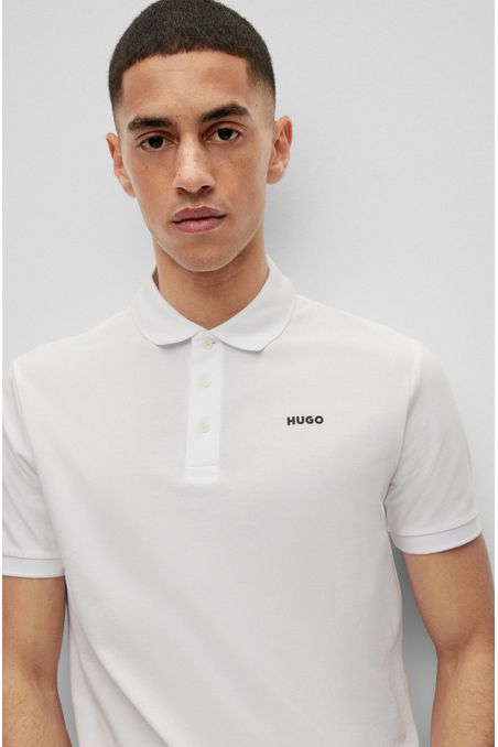 POLO REGULAR FIT DE PIQUÉ DE ALGODÓN CON LOGO HOMBRE