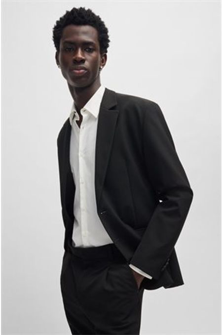 TRAJE SLIM FIT DE MATERIAL ELÁSTICO HOMBRE