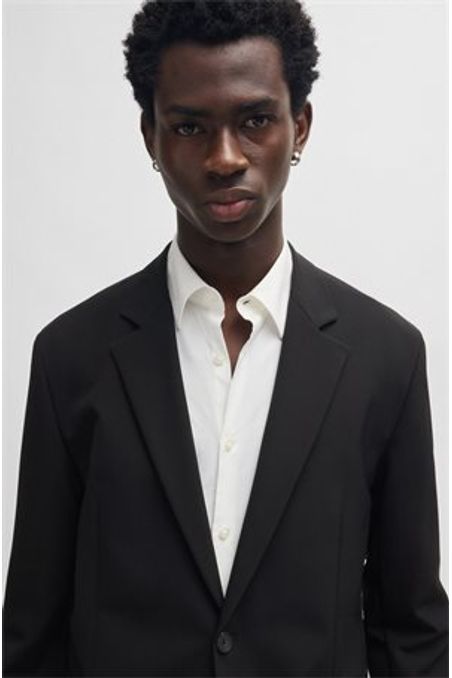 TRAJE SLIM FIT DE MATERIAL ELÁSTICO HOMBRE