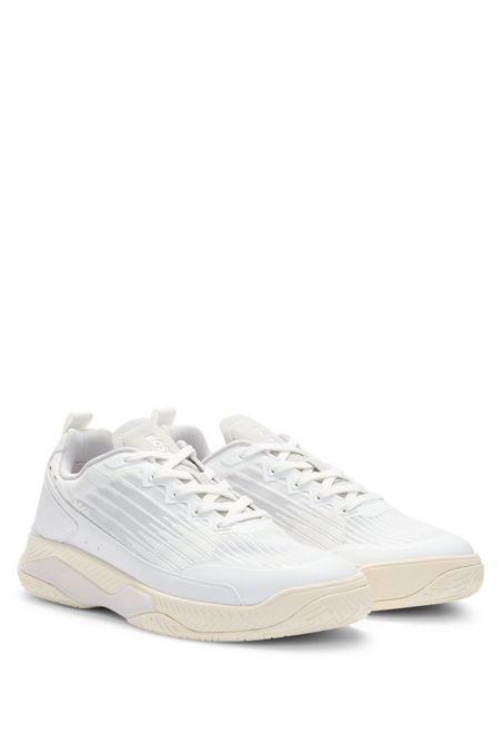 ZAPATILLAS DE MEZCLA DE MATERIALES CON SUELA ANTIDESLIZANTE HOMBRE